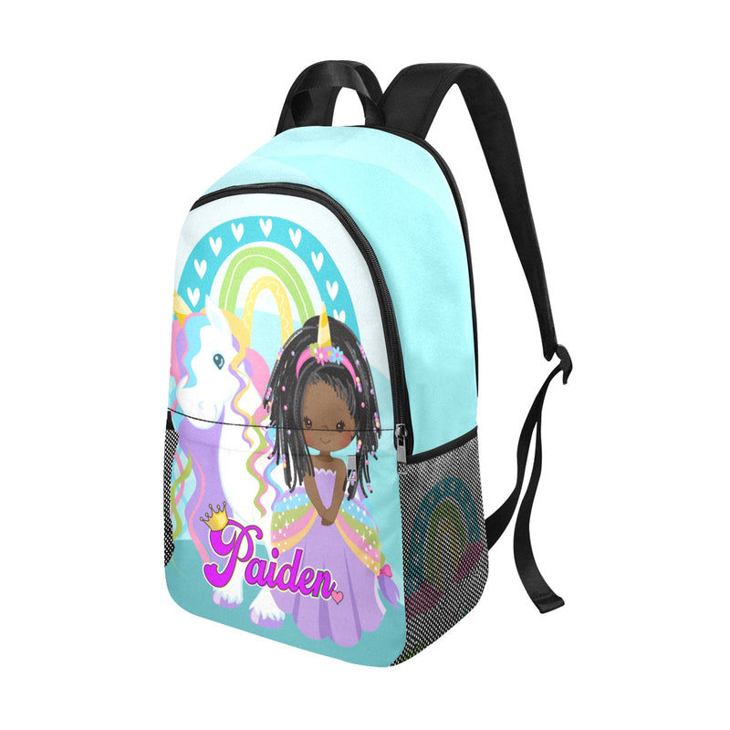Custom Purple Princess Backpack