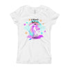 I Dont Believe in Humans, Funny Unicorn Girl's T-Shirt, Sizes XS - XL, 6 Colors