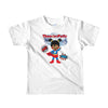 ThunderPuffs SuperGirl, Afro Puffs Toddler Girl Tshirt