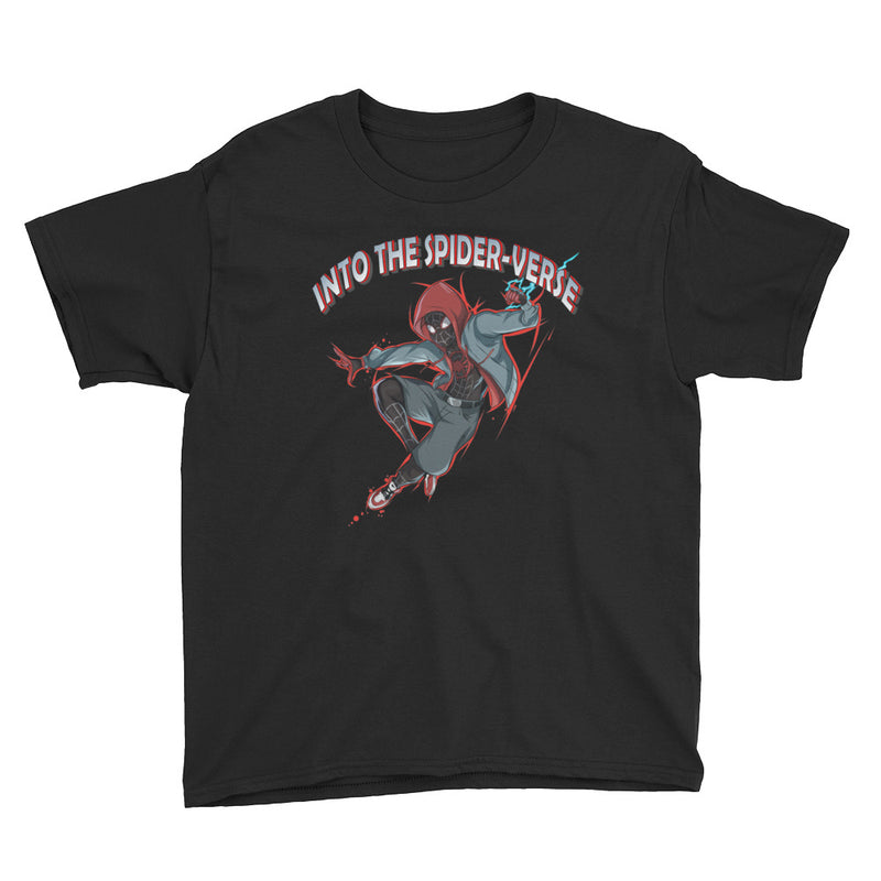 Into The SpiderVerse Custom Unisex Short Sleeve T-Shirt
