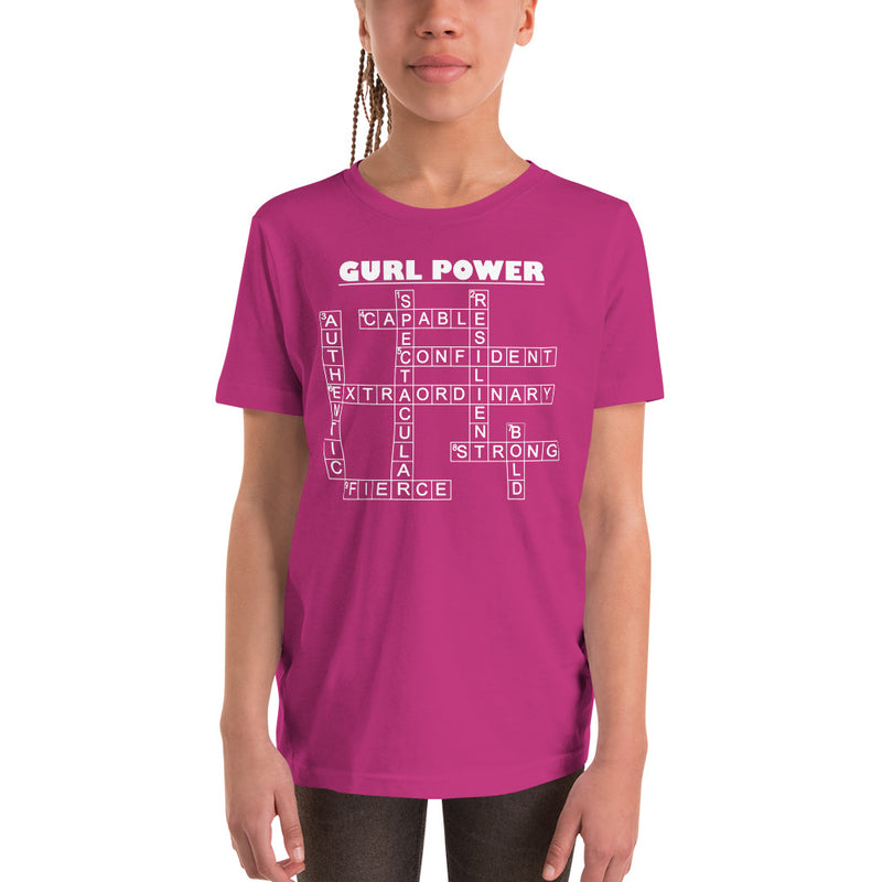 Girl Power Crossword Tee