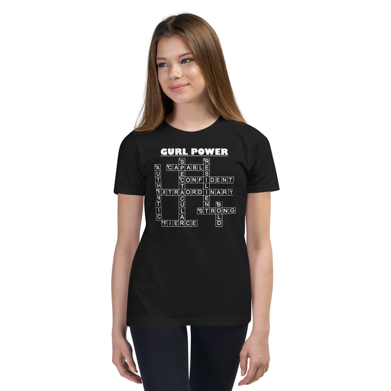 Girl Power Crossword Tee