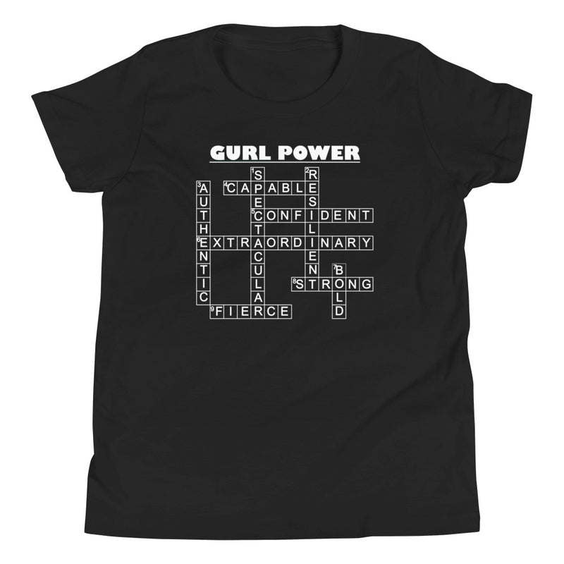 Girl Power Crossword Tee